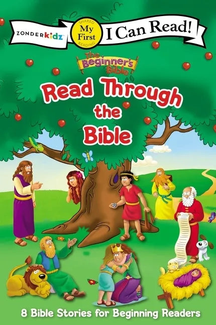 The Beginner's Bible Read Through the Bible: 8 Bible Stories for Beginning Readers - Hardcover