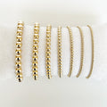 14k Gold Filled Beaded Bracelets