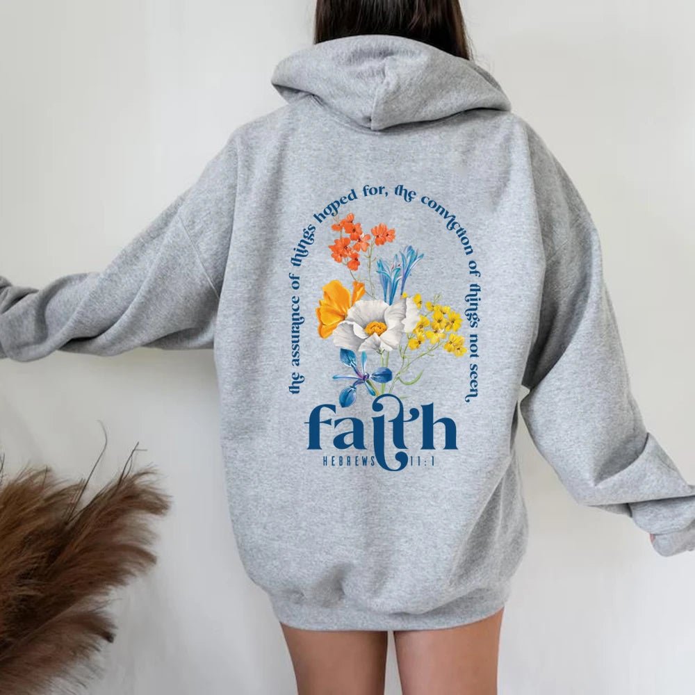 Aesthetic Christian Hoodies Bible Verse Hoodie - Two & Gathered