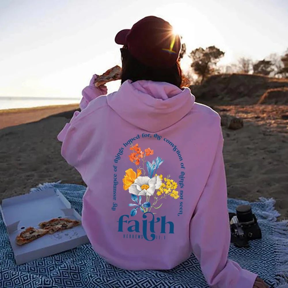 Aesthetic Christian Hoodies Bible Verse Hoodie - Two & Gathered