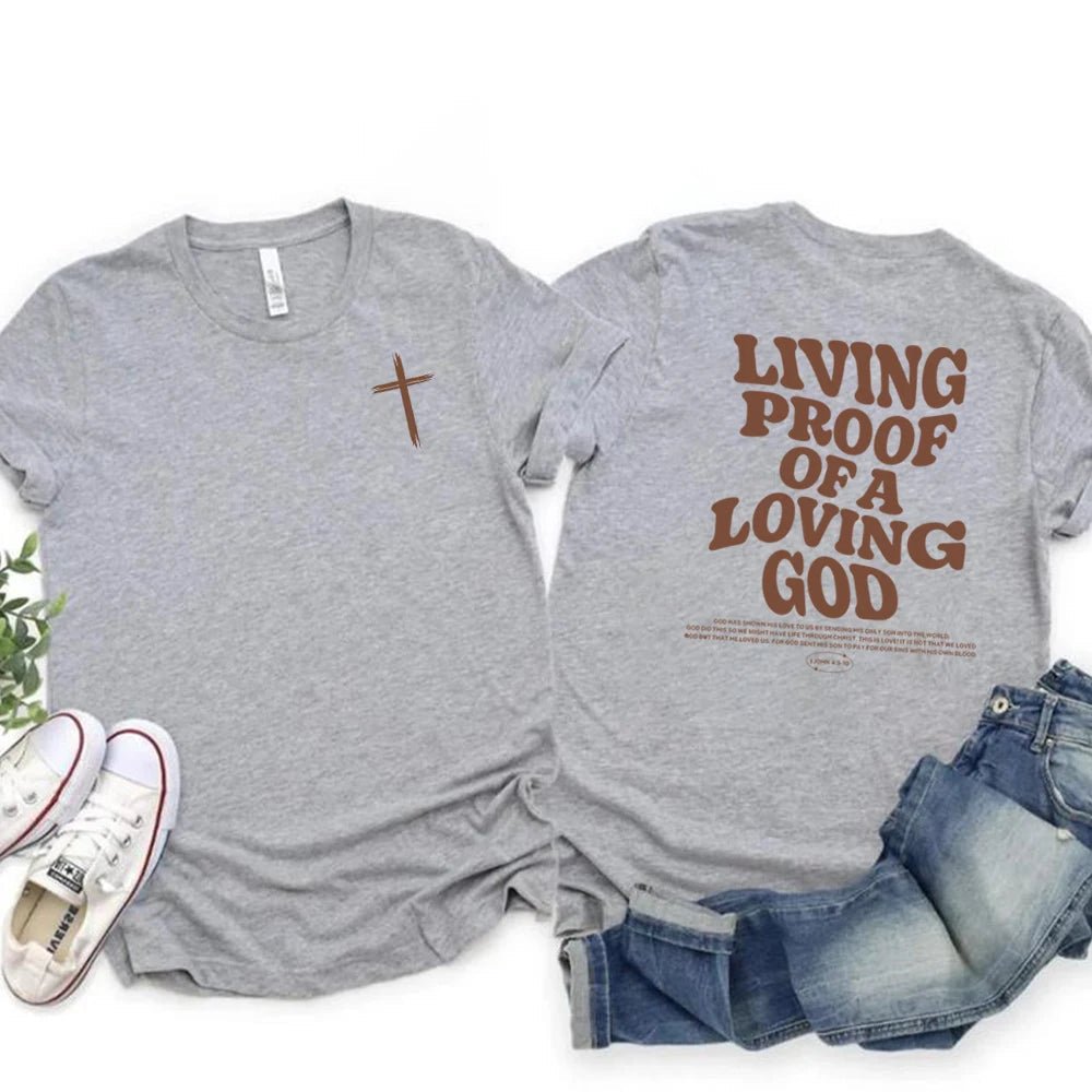Aesthetic Christian T-Shirt Christian Apparel Brown Jesus - Two & Gathered