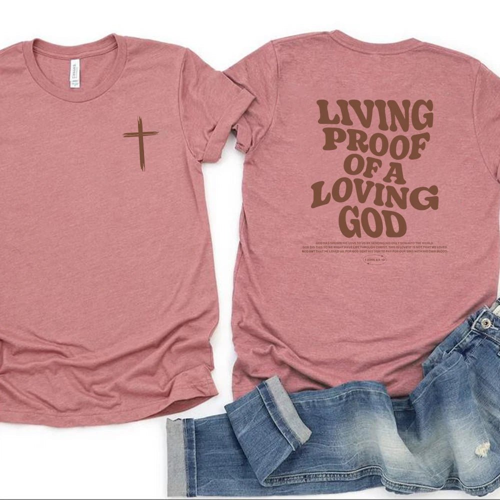 Aesthetic Christian T-Shirt Christian Apparel Brown Jesus - Two & Gathered