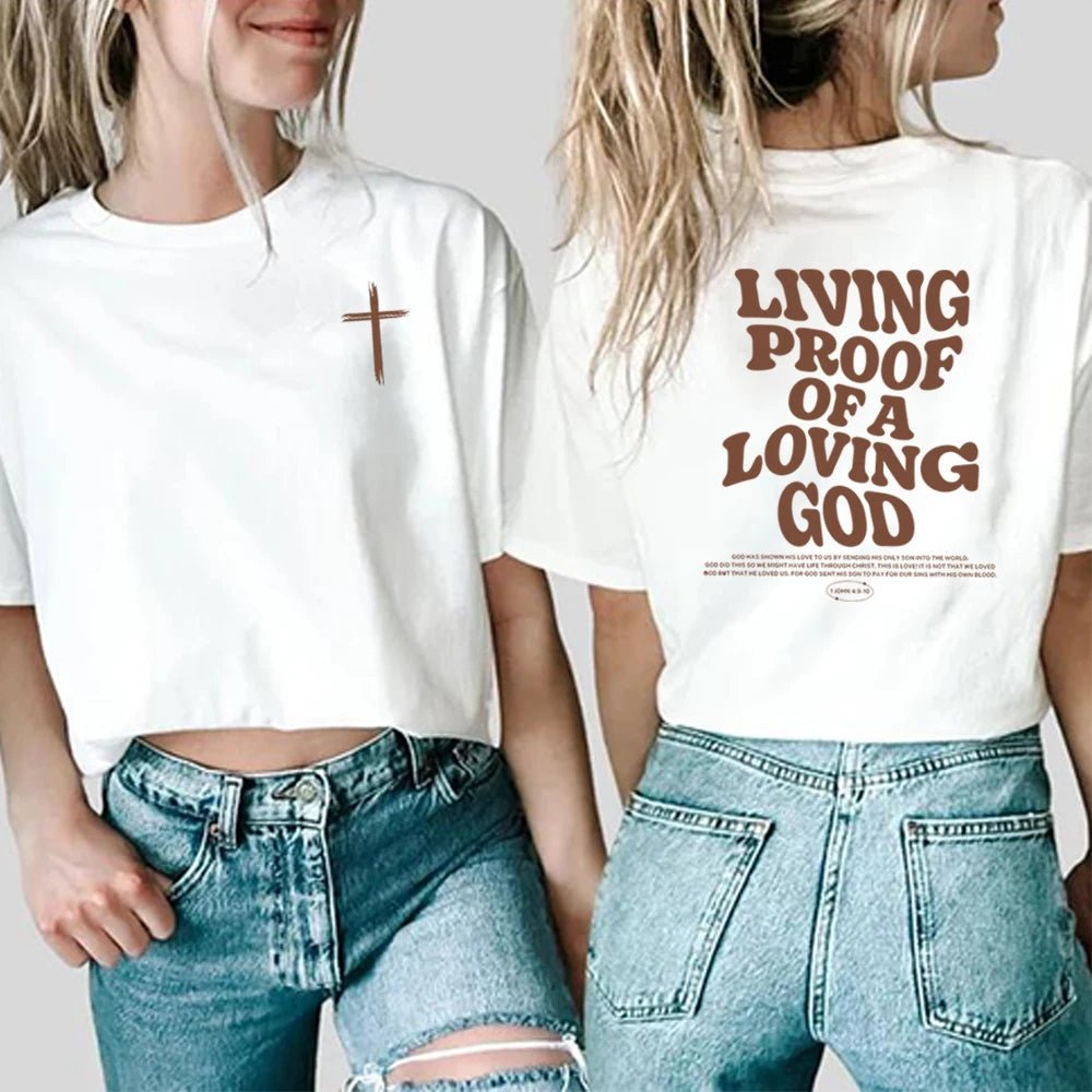 Aesthetic Christian T-Shirt Christian Apparel Brown Jesus - Two & Gathered