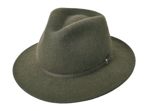 Alpaca & Wool Felt Blend Hat High Lands - Two & Gathered