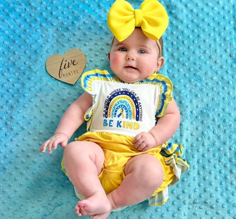 Be kind ruffle romper - Two & Gathered