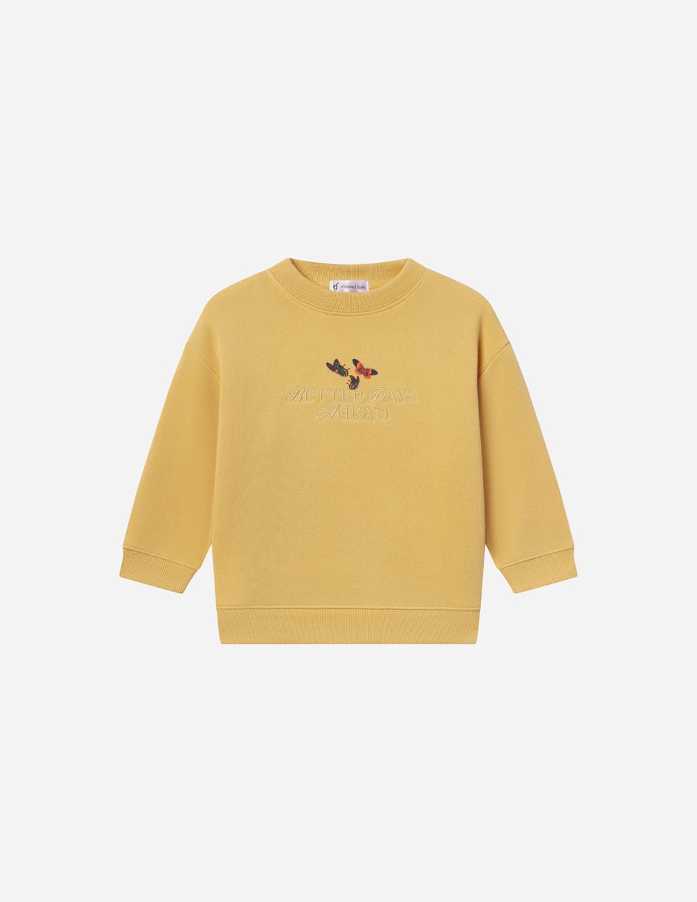 Better Days Butterfly Kids Crewneck - Two & Gathered