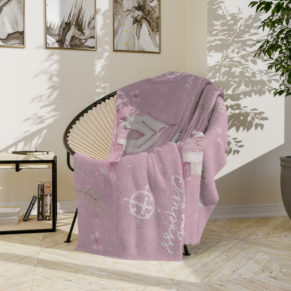 Bible is Our Compass Minky Blanket - Two & Gathered