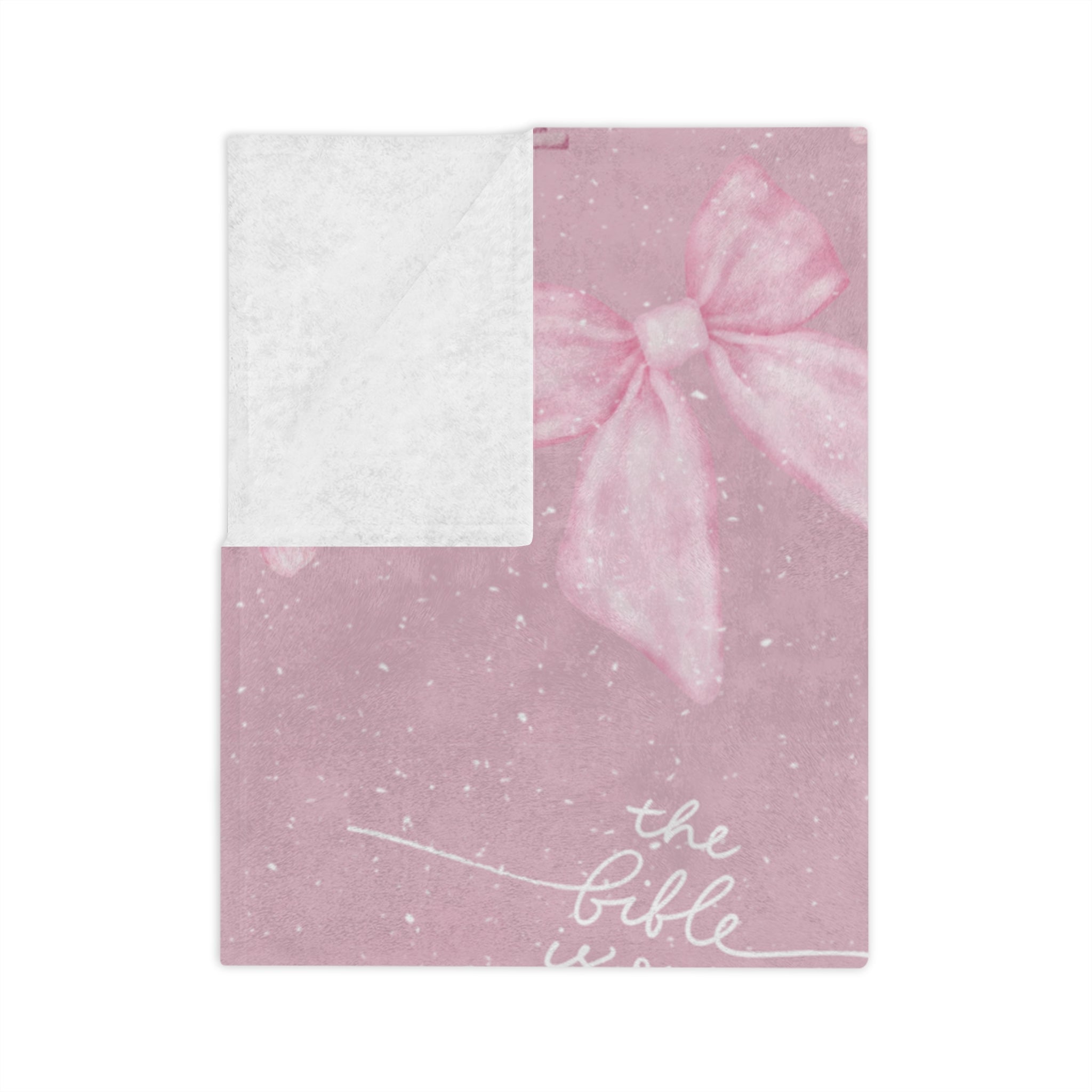 Bible is Our Compass Minky Blanket - Two & Gathered