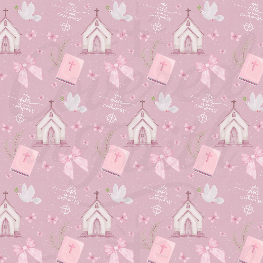 Bible Is Our Compass Swaddle Blanket - Two & Gathered