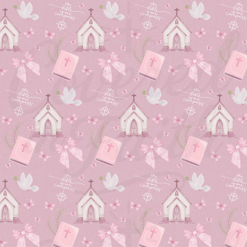 Bible Is Our Compass Swaddle Blanket - Two & Gathered