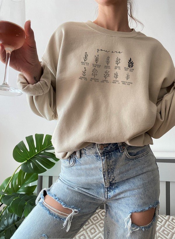 Bible Verses Sweat Shirt - Two & Gathered