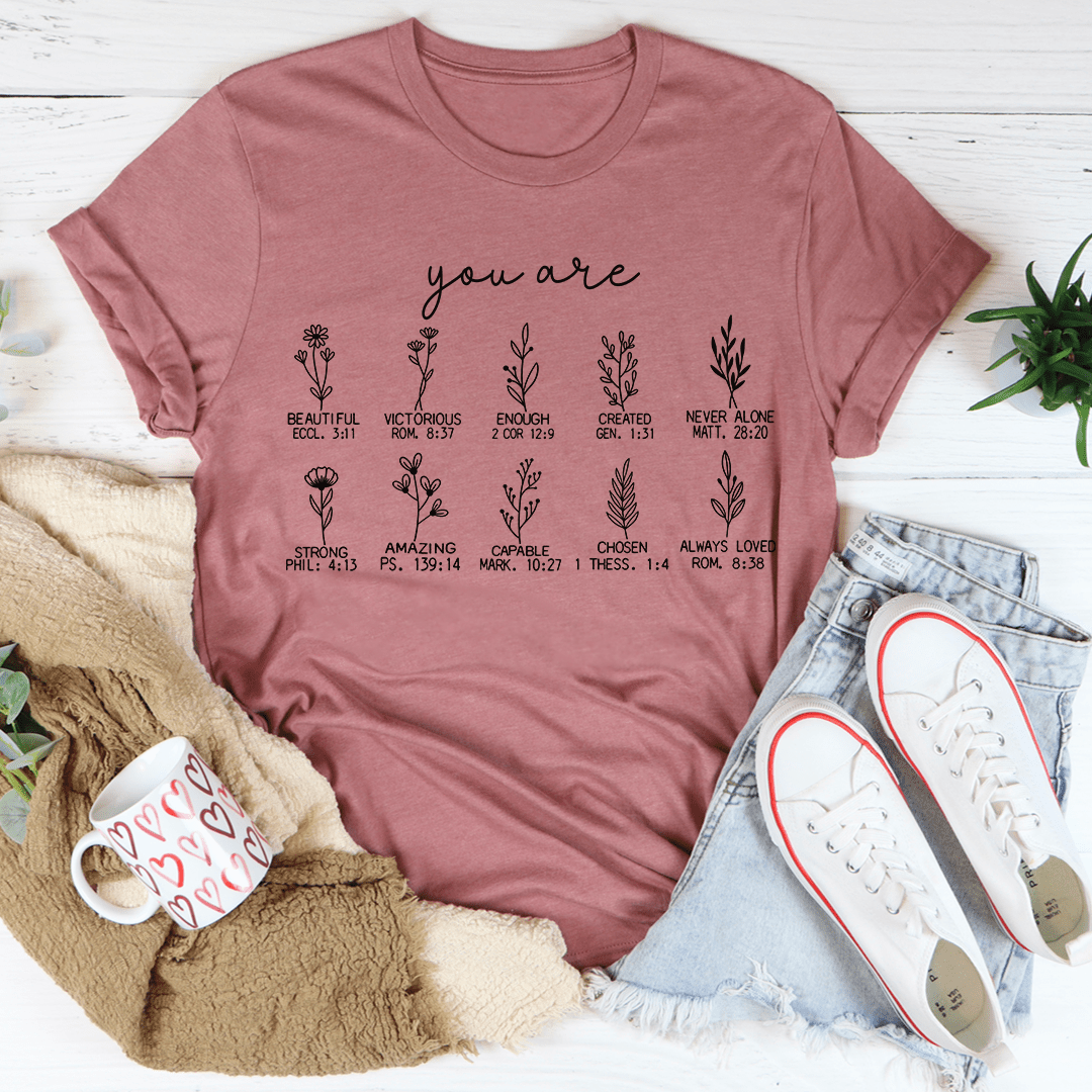 Bible Verses T-Shirt - Two & Gathered