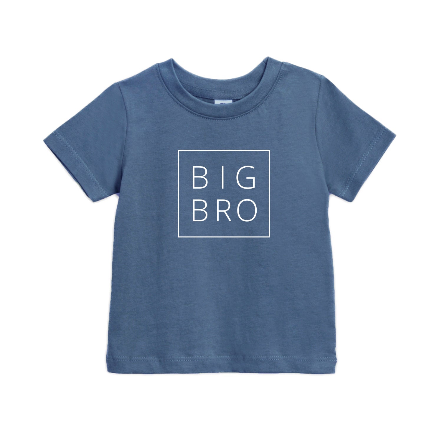 Big Bro Baby And Kids T Shirt (Square) - Two & Gathered