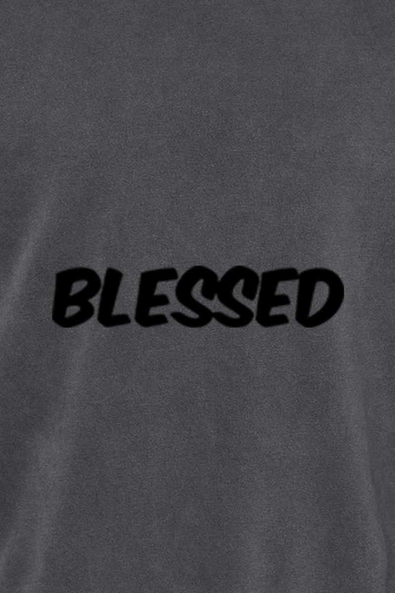 Blessed Unisex Pigment - Dyed Crewneck Sweatshirt - Two & Gathered