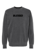 Blessed Unisex Pigment - Dyed Crewneck Sweatshirt - Two & Gathered