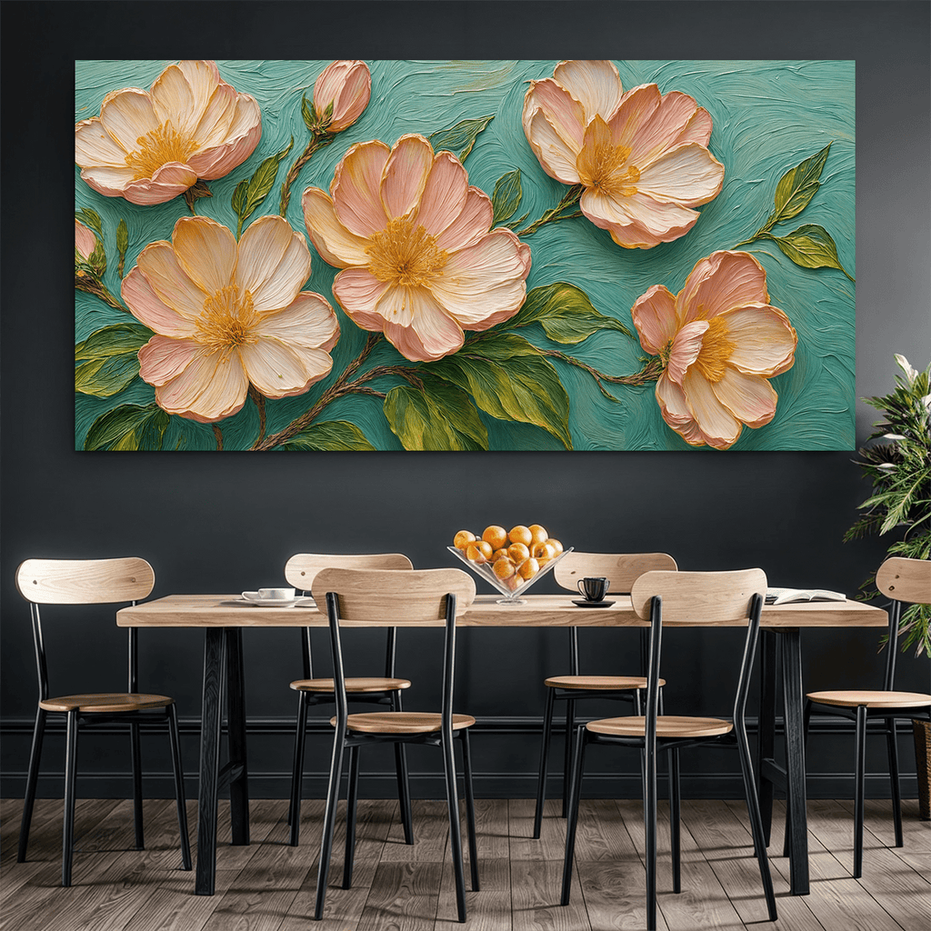 Blossoms Serenade Impasto Wall Art - Two & Gathered