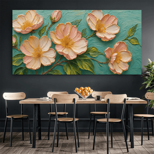 Blossoms Serenade Impasto Wall Art - Two & Gathered