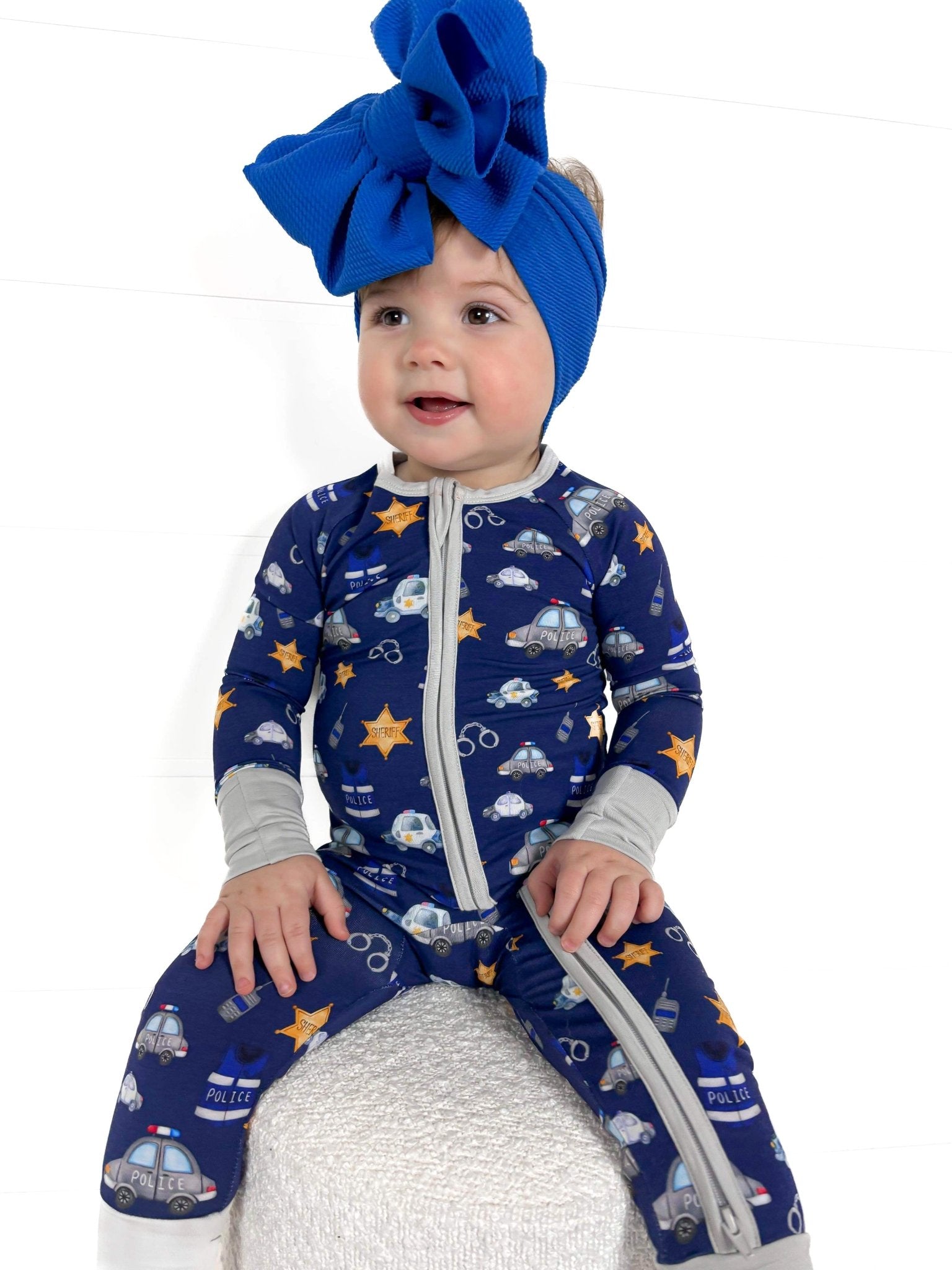 Blue Line Law Enforcement Bamboo Zippy - Two & Gathered