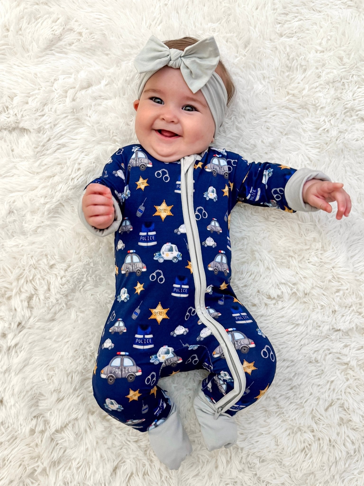 Blue Line Law Enforcement Bamboo Zippy - Two & Gathered