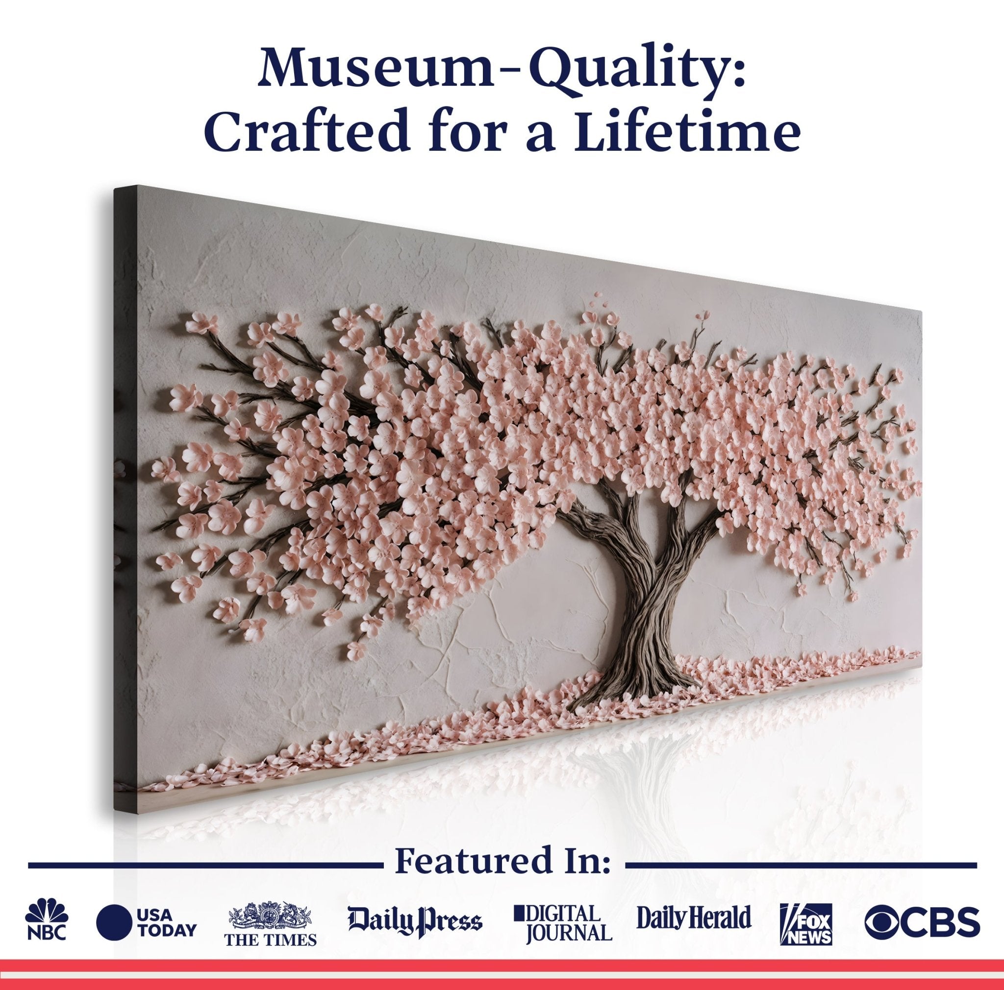 Blush Blossom Wall Art - Two & Gathered