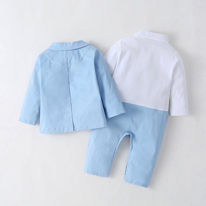 Boys' Gentleman Two - piece Children's Clothing - Two & Gathered