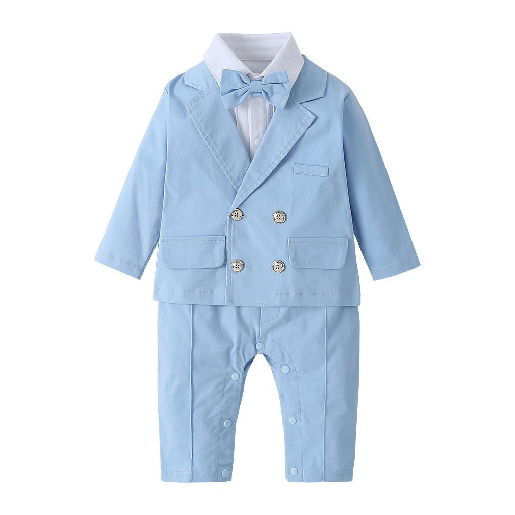 Boys' Gentleman Two - piece Children's Clothing - Two & Gathered