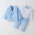 Boys' Gentleman Two - piece Children's Clothing - Two & Gathered