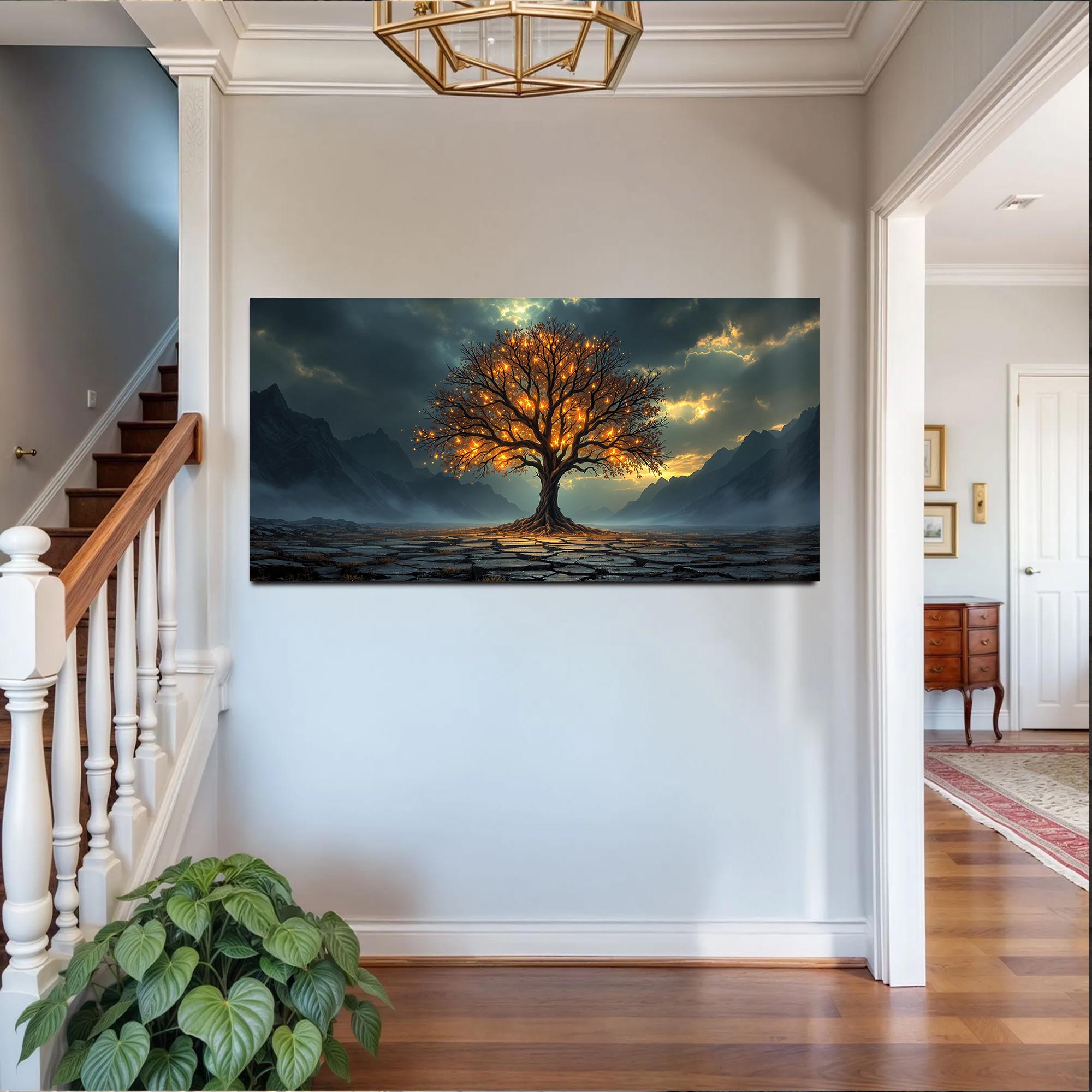 Burning Bush - Faith Wall Art XI - Two & Gathered