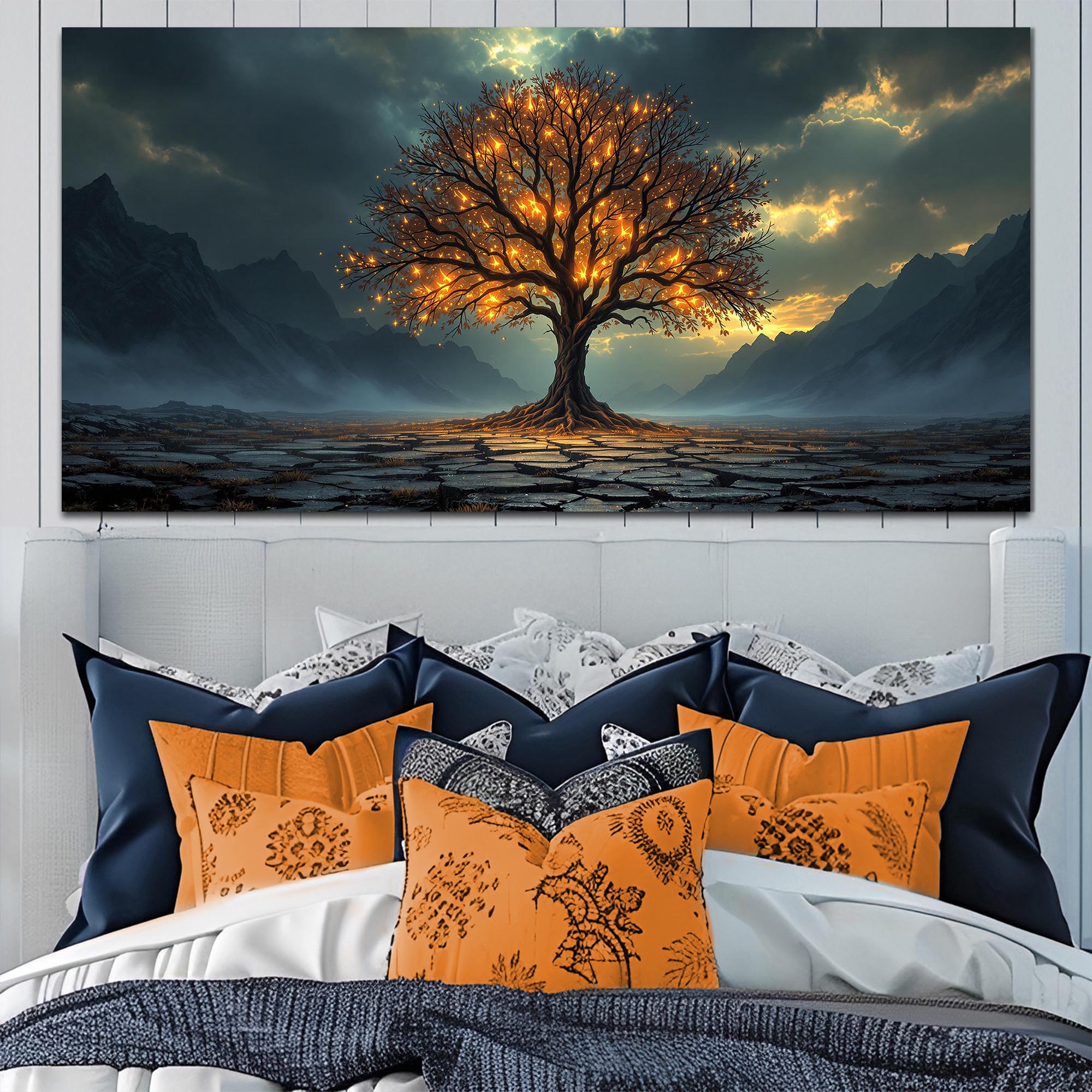 Burning Bush - Faith Wall Art XI - Two & Gathered