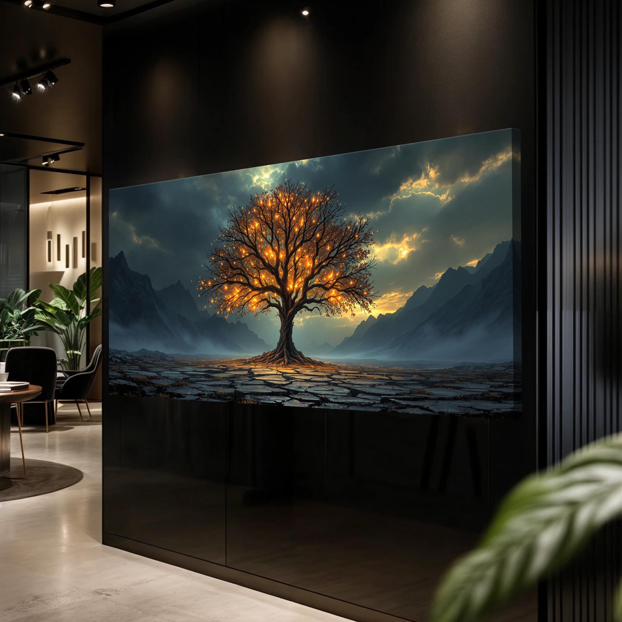 Burning Bush - Faith Wall Art XI - Two & Gathered