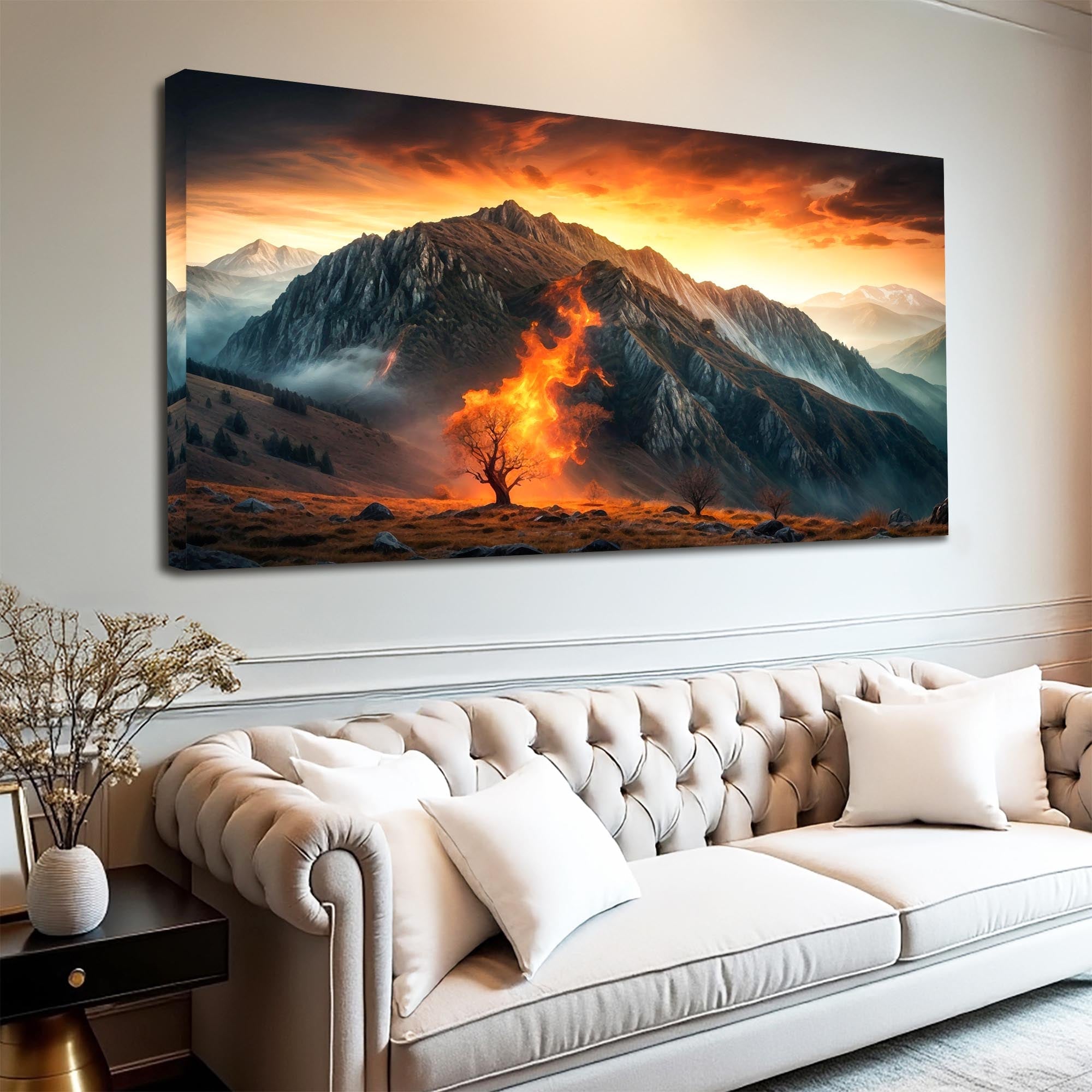 Burning Bush - Faith Wall Art XIII - Two & Gathered