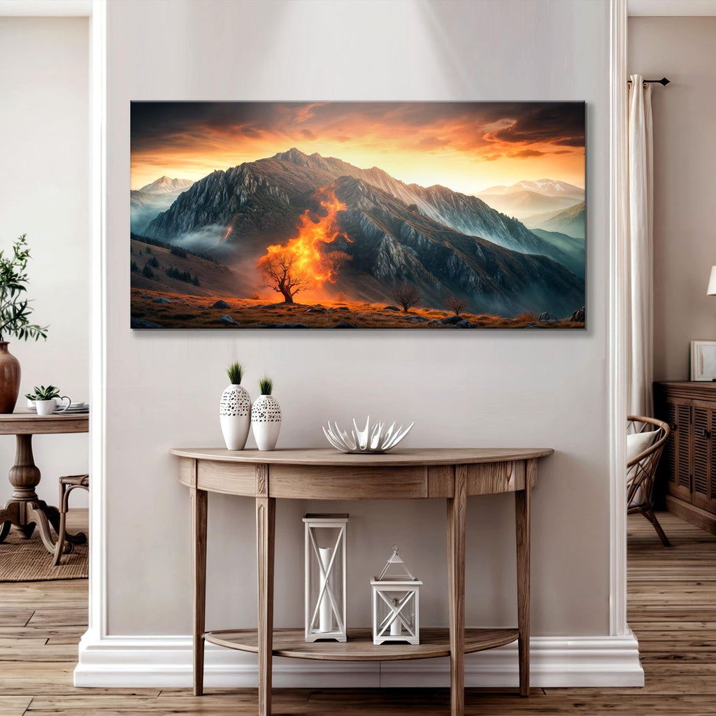 Burning Bush - Faith Wall Art XIII - Two & Gathered