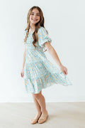 Buttercup Blooms Smocked Ruffle Dress - Two & Gathered