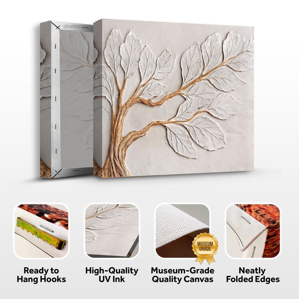 Calm In Ivory Clay Wall Art - Two & Gathered