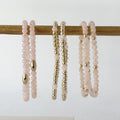 Chelsea Bracelets, Pink - Two & Gathered