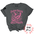 CHICKENS & JESUS TEE - Two & Gathered