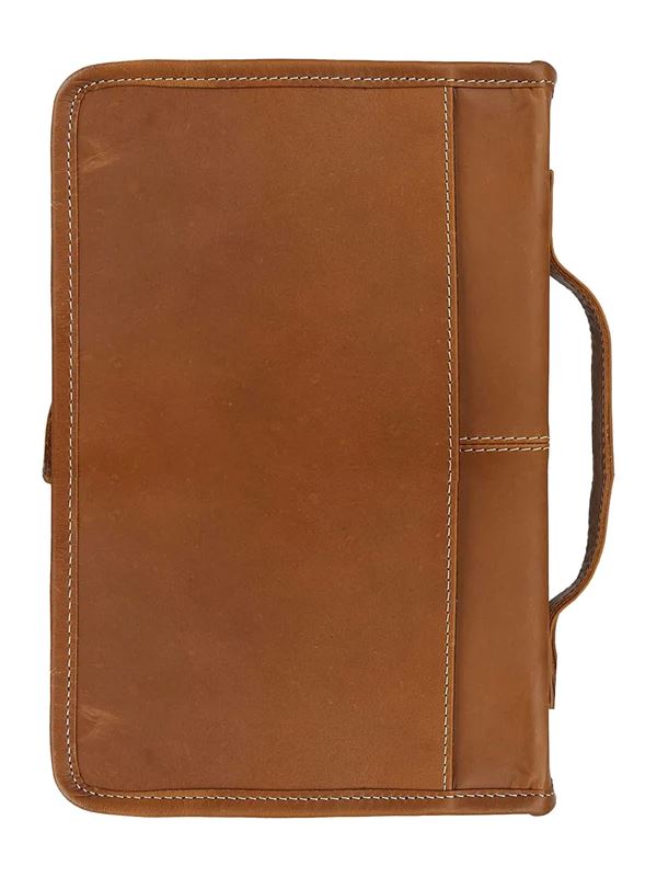 Classic Bible Leather Cover - Tan - Two & Gathered