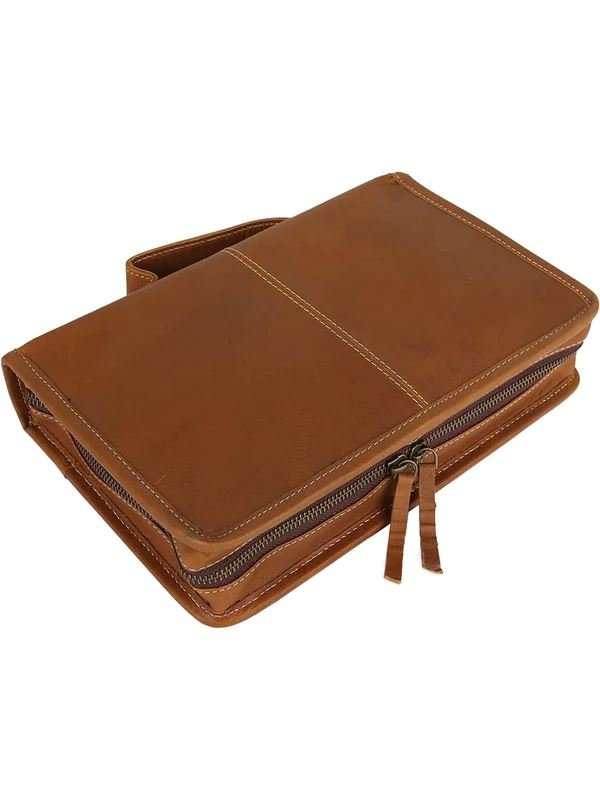 Classic Bible Leather Cover - Tan - Two & Gathered