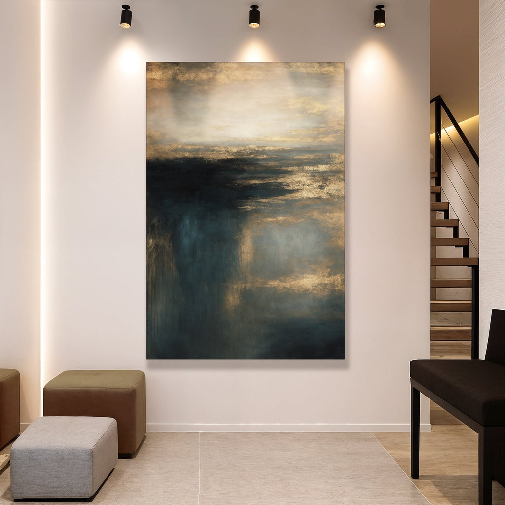 Cloudscape Glimmer Wall Art - Two & Gathered