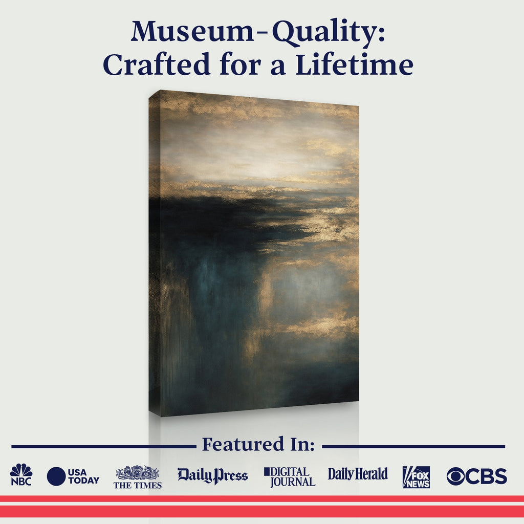 Cloudscape Glimmer Wall Art - Two & Gathered