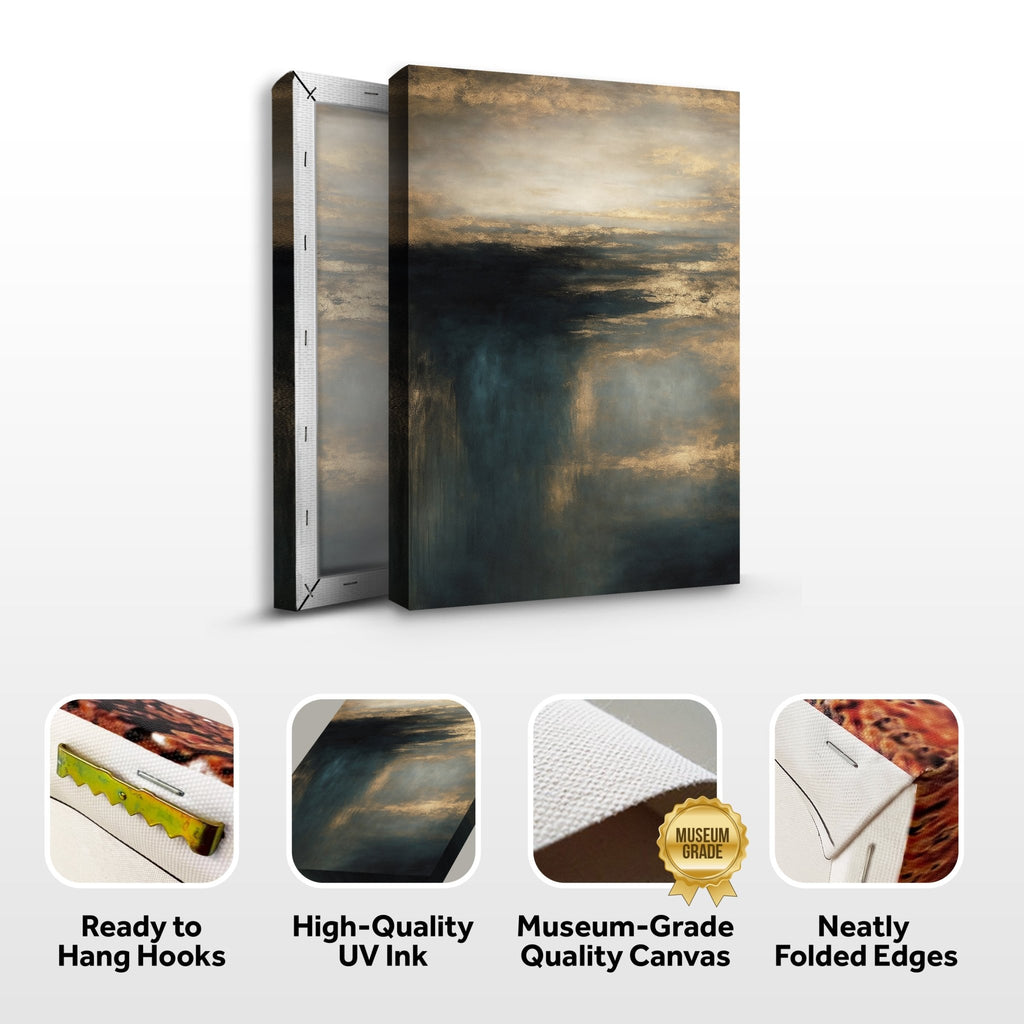 Cloudscape Glimmer Wall Art - Two & Gathered