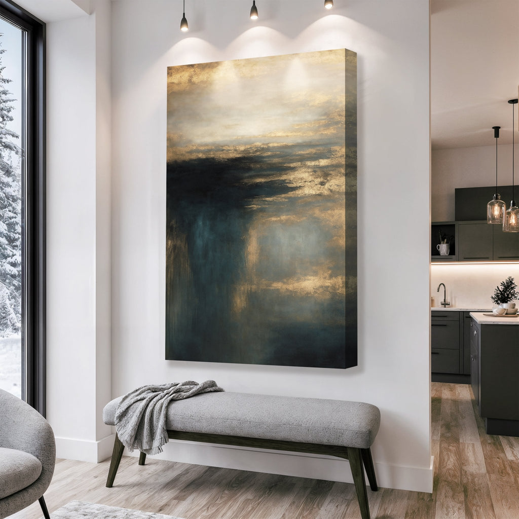 Cloudscape Glimmer Wall Art - Two & Gathered