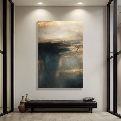 Cloudscape Glimmer Wall Art - Two & Gathered