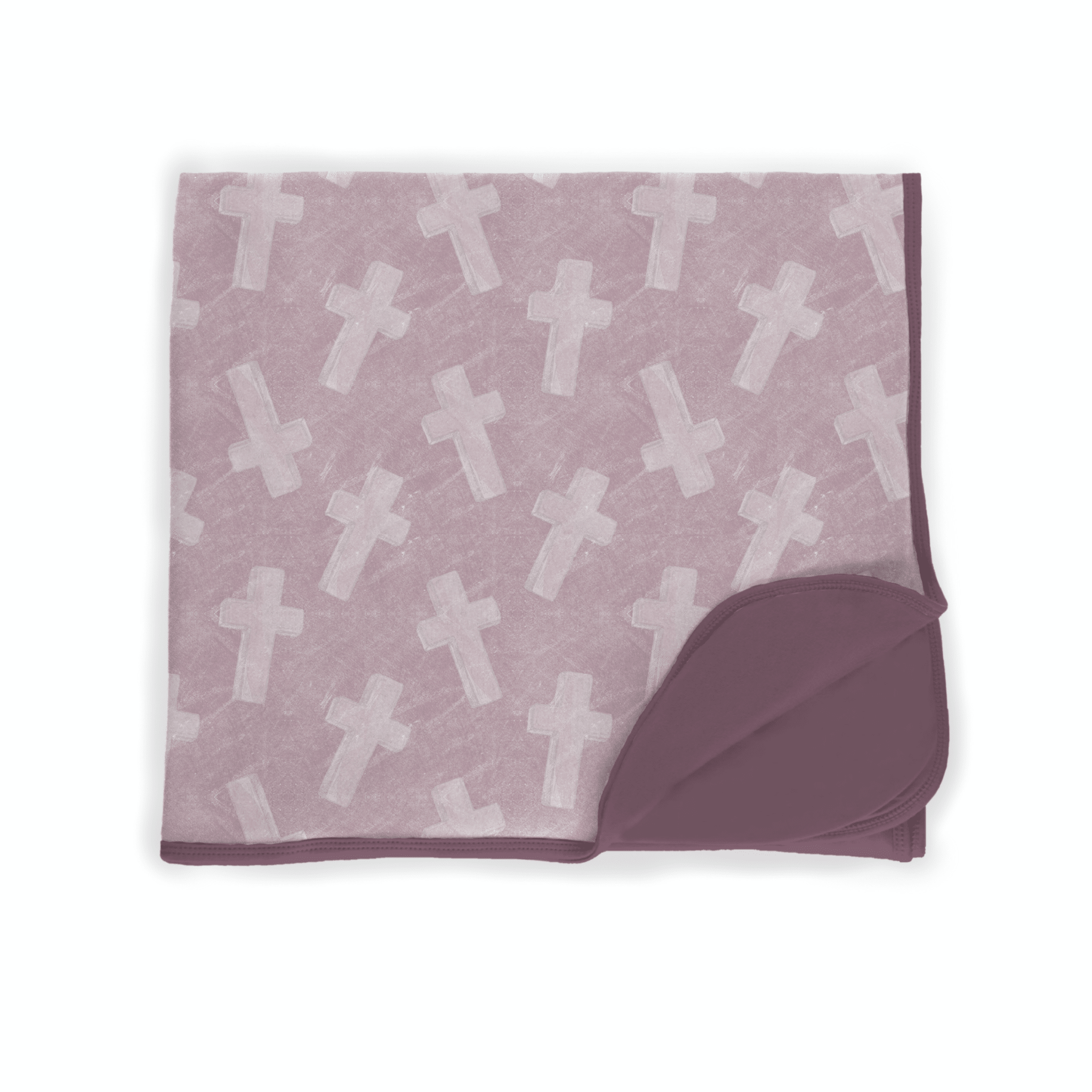 Covered in Grace Bamboo Swaddle Blanket - Two & Gathered