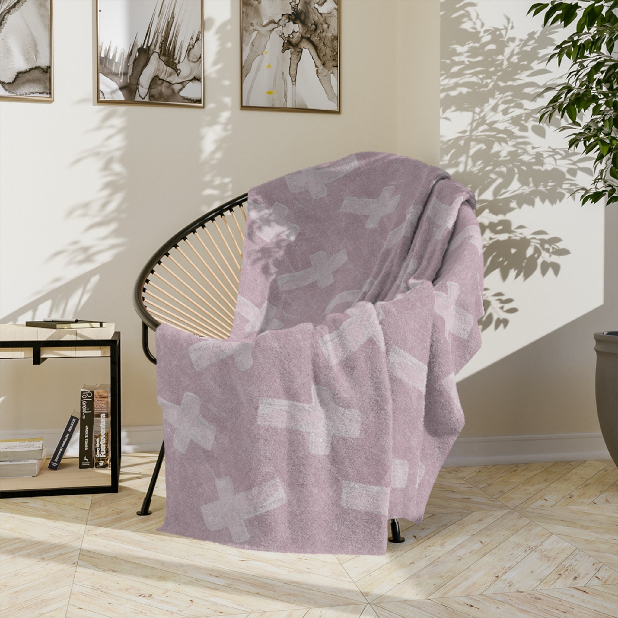 Covered in Grace Minky Blanket - Two & Gathered