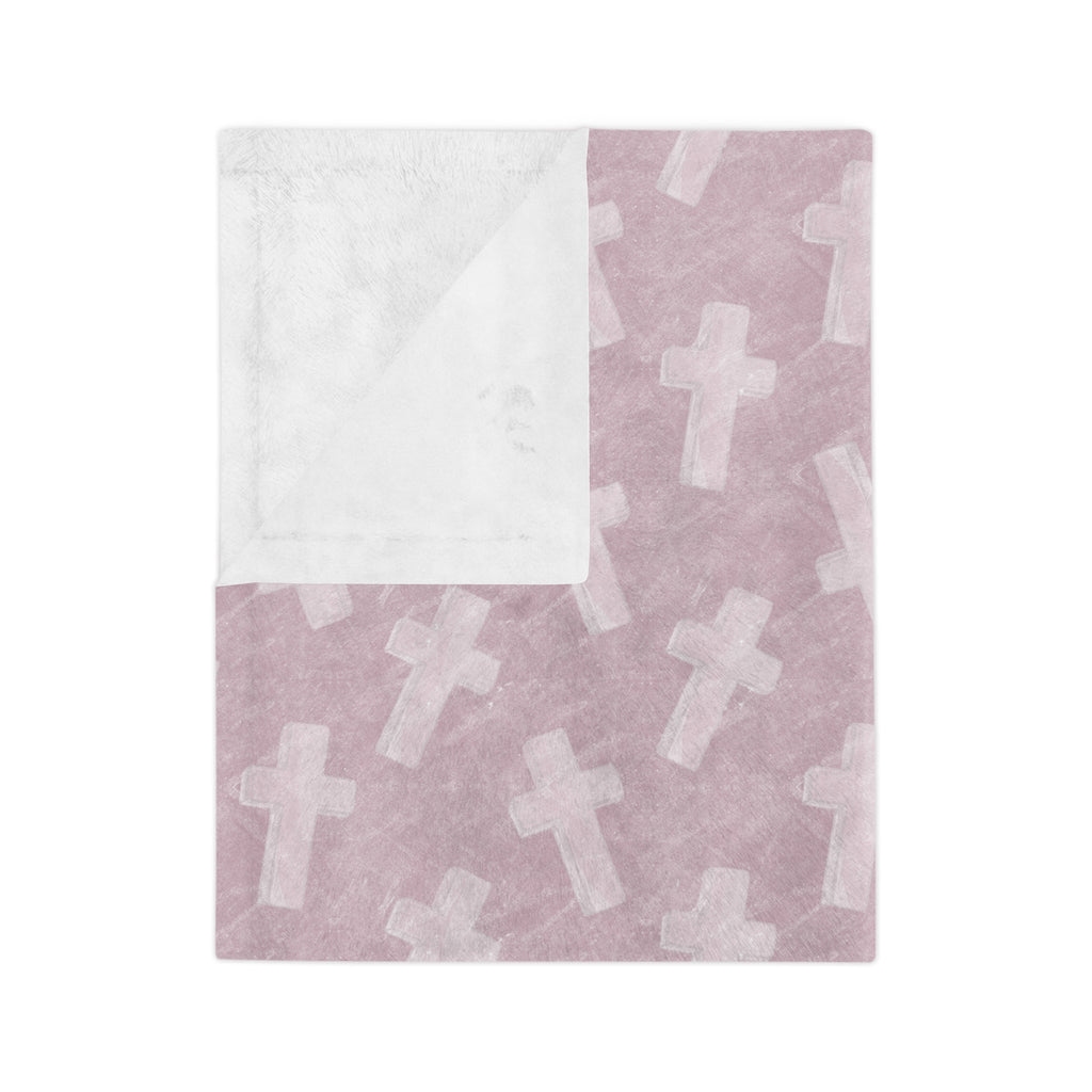 Covered in Grace Minky Blanket - Two & Gathered