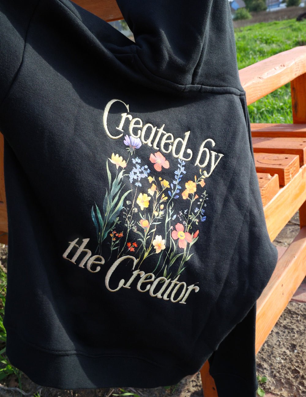 Created by the Creator Kids Hoodie - Two & Gathered