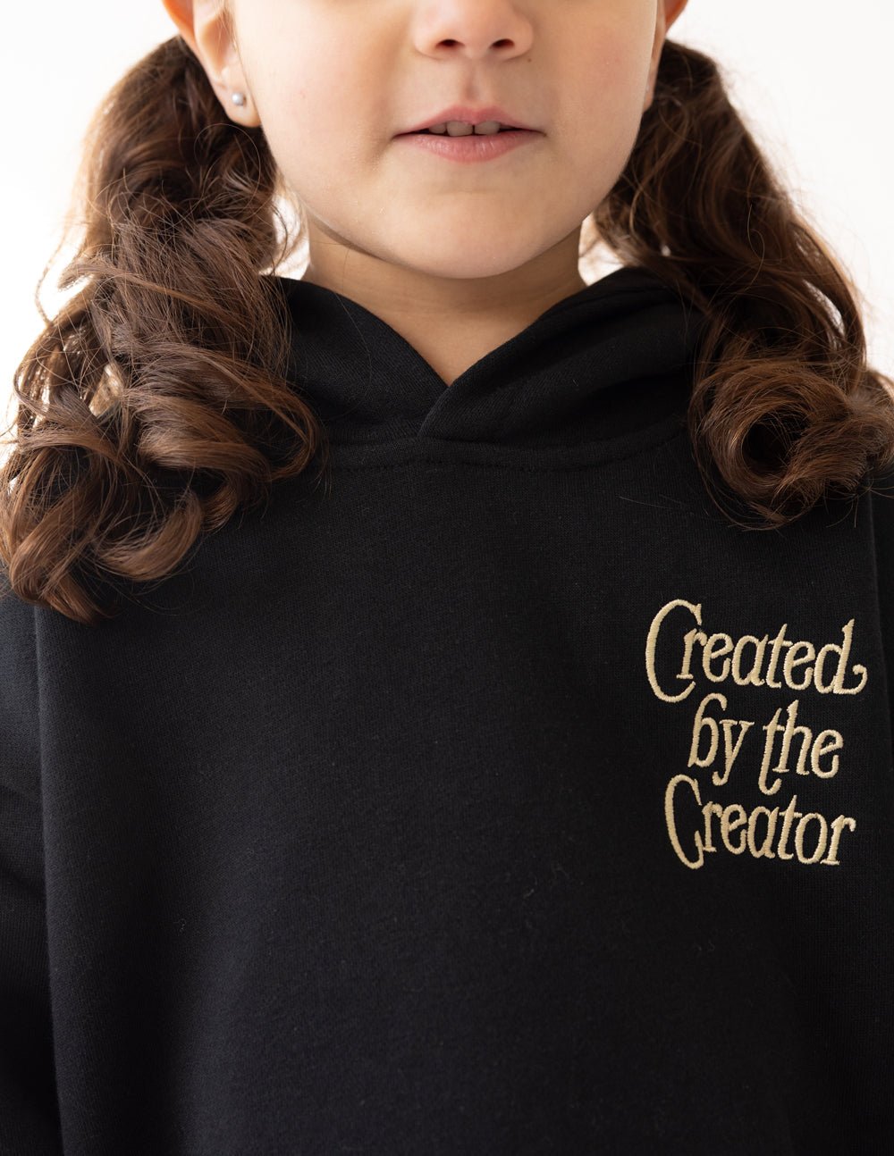 Created by the Creator Kids Hoodie - Two & Gathered