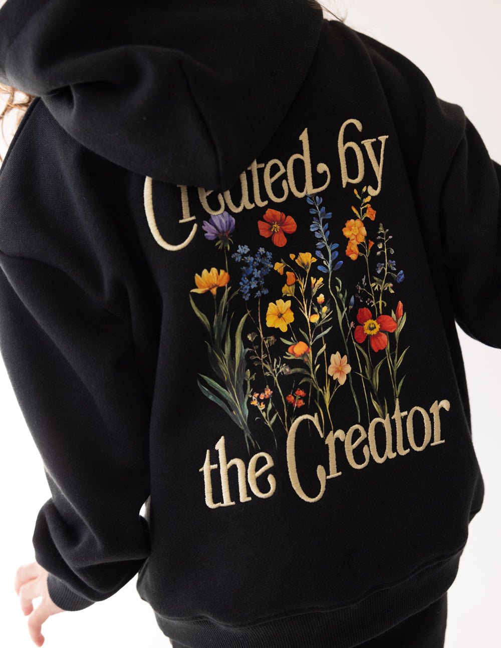 Created by the Creator Kids Hoodie - Two & Gathered