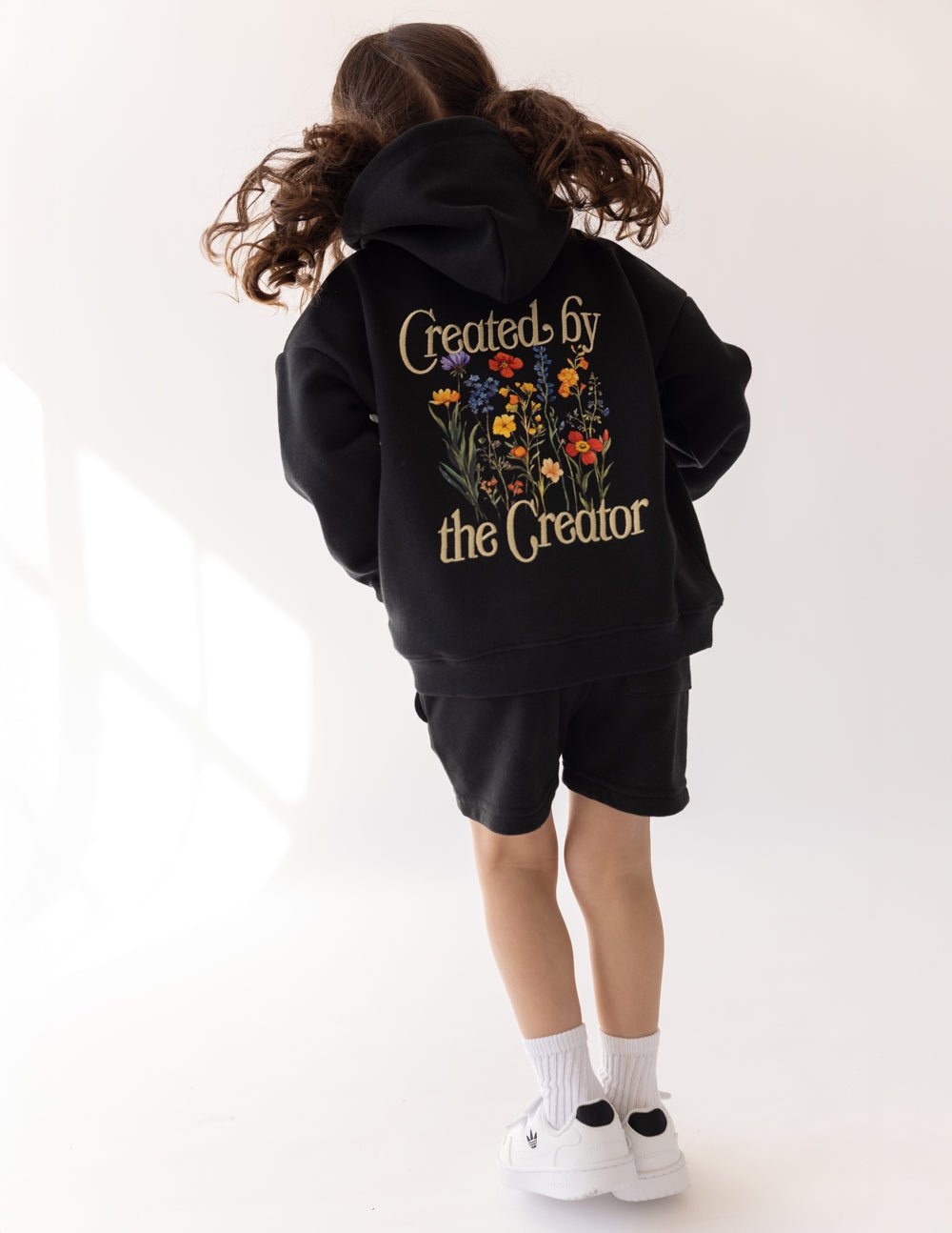 Created by the Creator Kids Hoodie - Two & Gathered